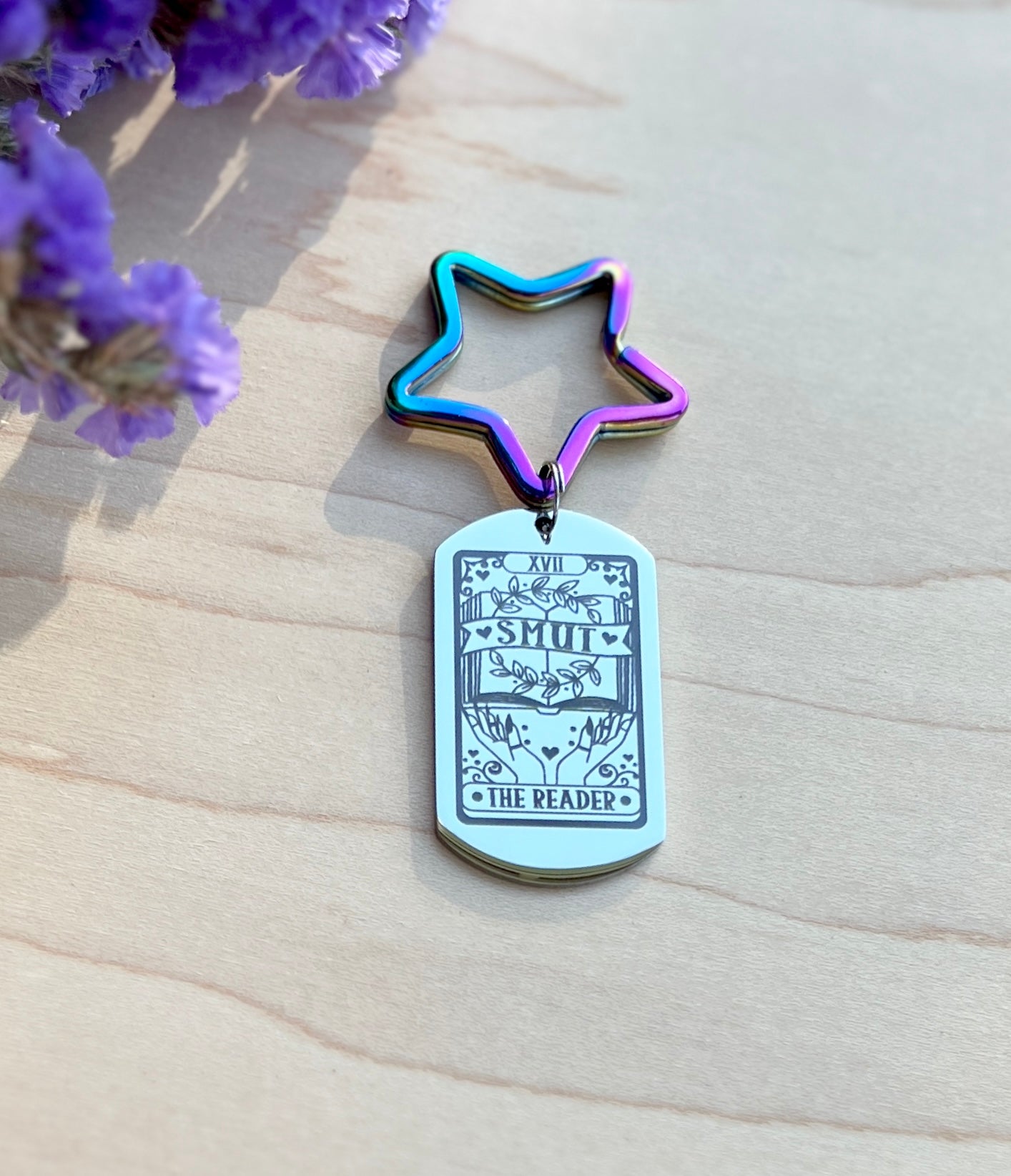 Tarot Card - Smut - The Reader | Key Chain