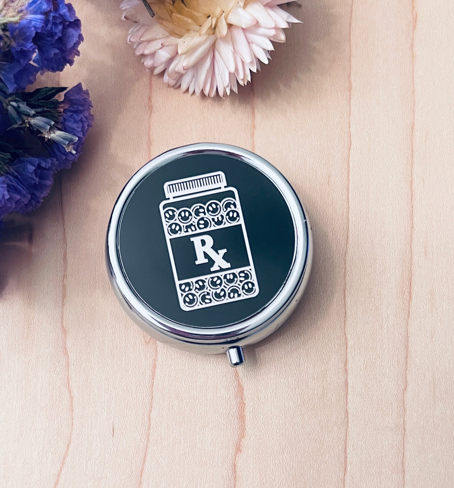 Happy Face RX - Trinket | Pill Case