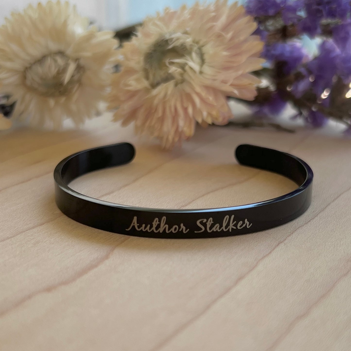 Author Stalker | Cuff Bracelet
