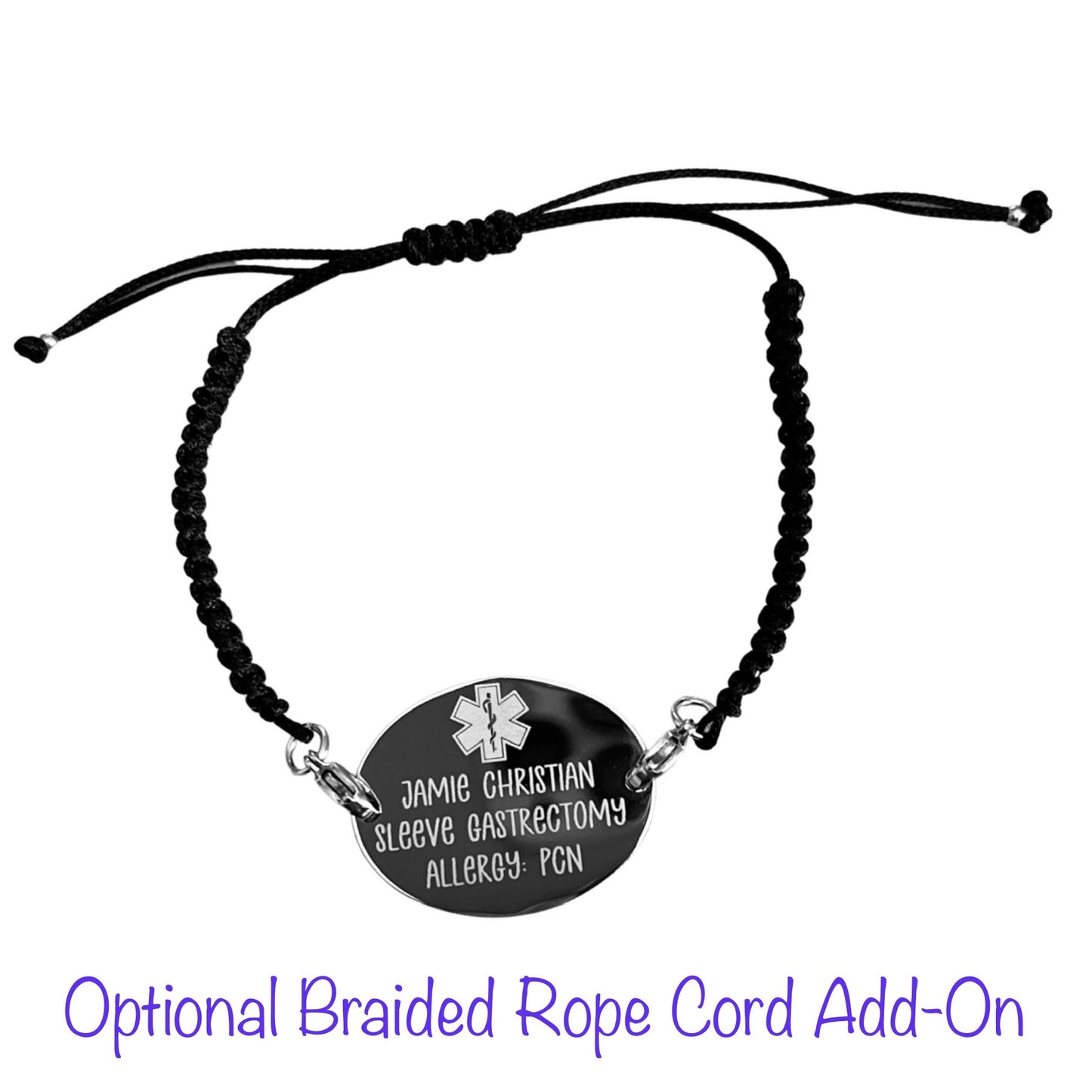 Custom Medical ID Bracelet