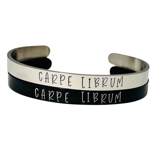 Carpe Librum | Cuff Bracelet