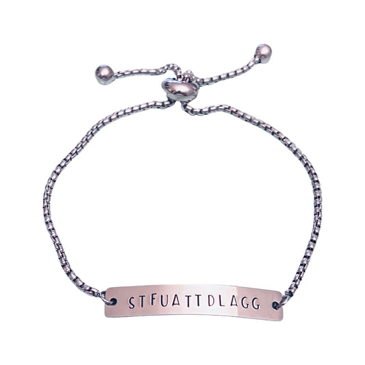 STFUATTDLAGG | Adjustable Bar Bracelet