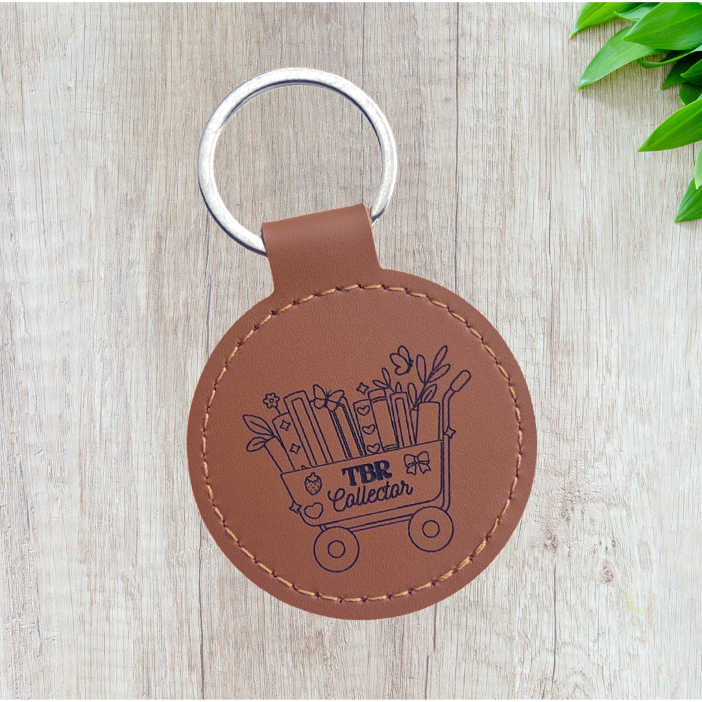 TBR Collector Cart | Pleather Key Chain