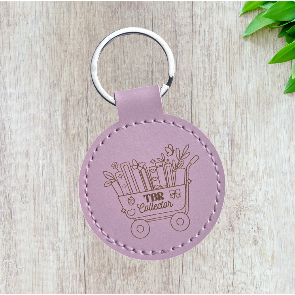 TBR Collector Cart | Pleather Key Chain