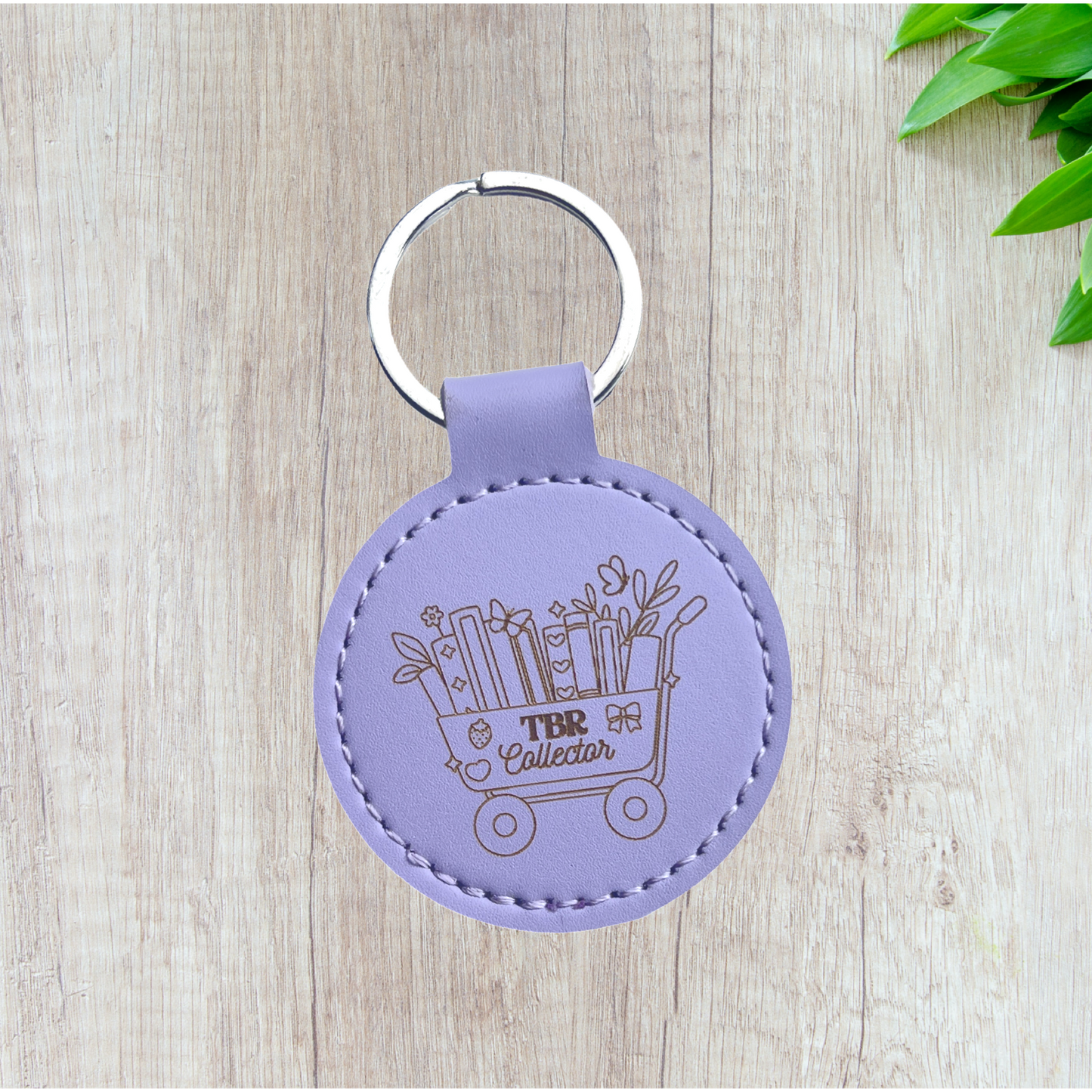 TBR Collector Cart | Pleather Key Chain