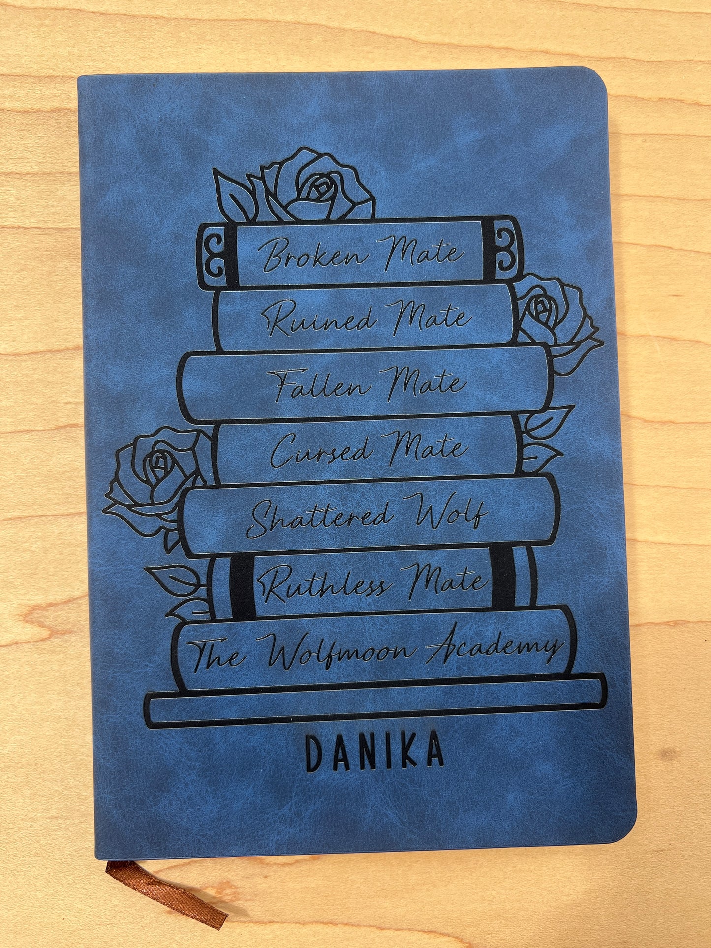 Custom | Personalized | Book Stack | Notebook | Journal