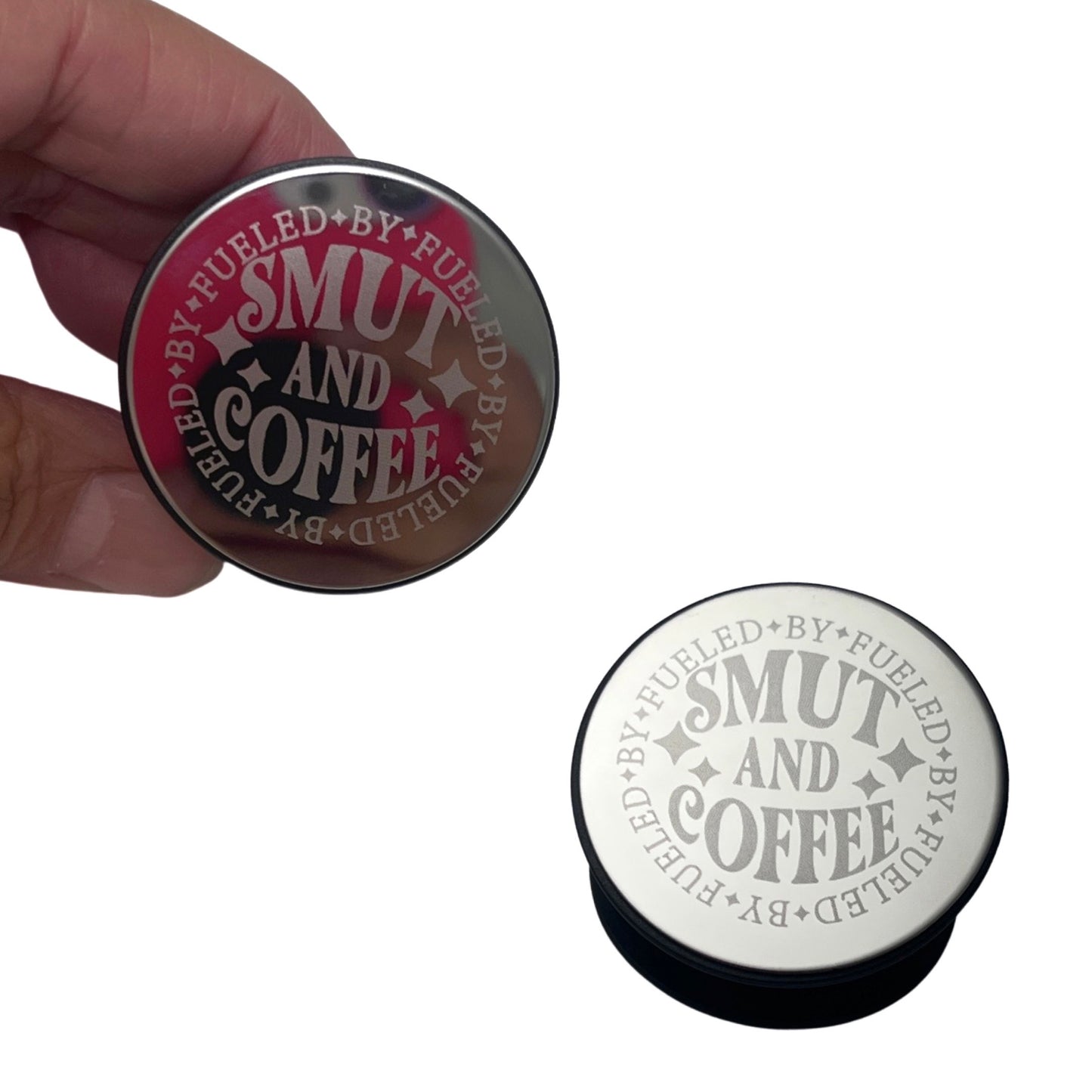 Fueled by Smut and Coffee | Phone / Kindle Grip