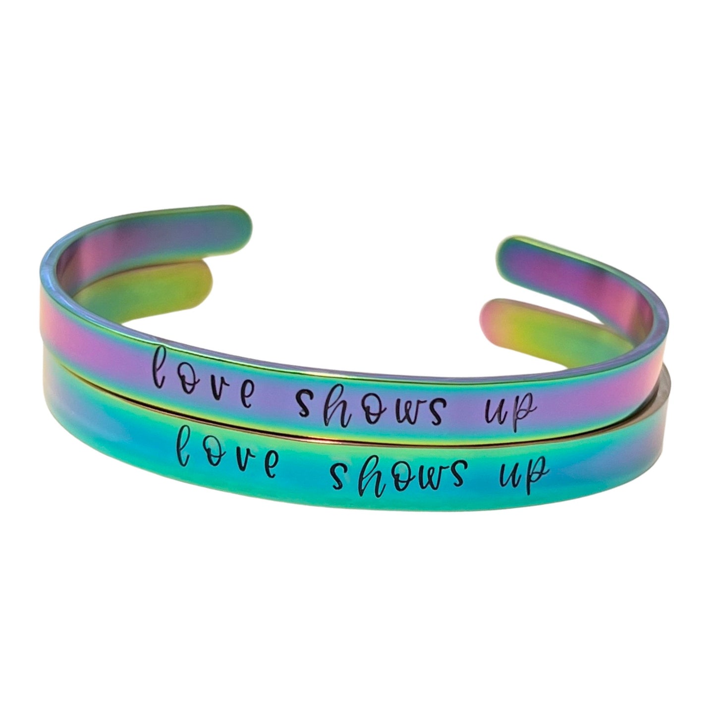 Love Shows Up | Cuff Bracelet