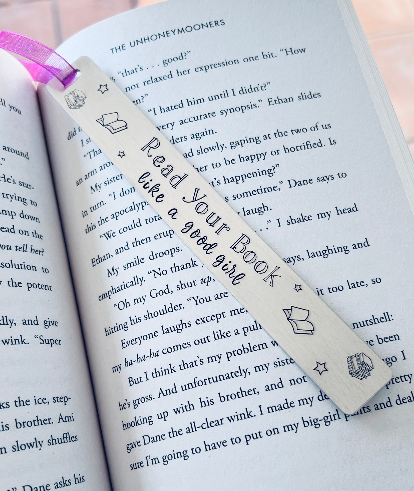 Read Your Book Like a Good Girl | Bookmark