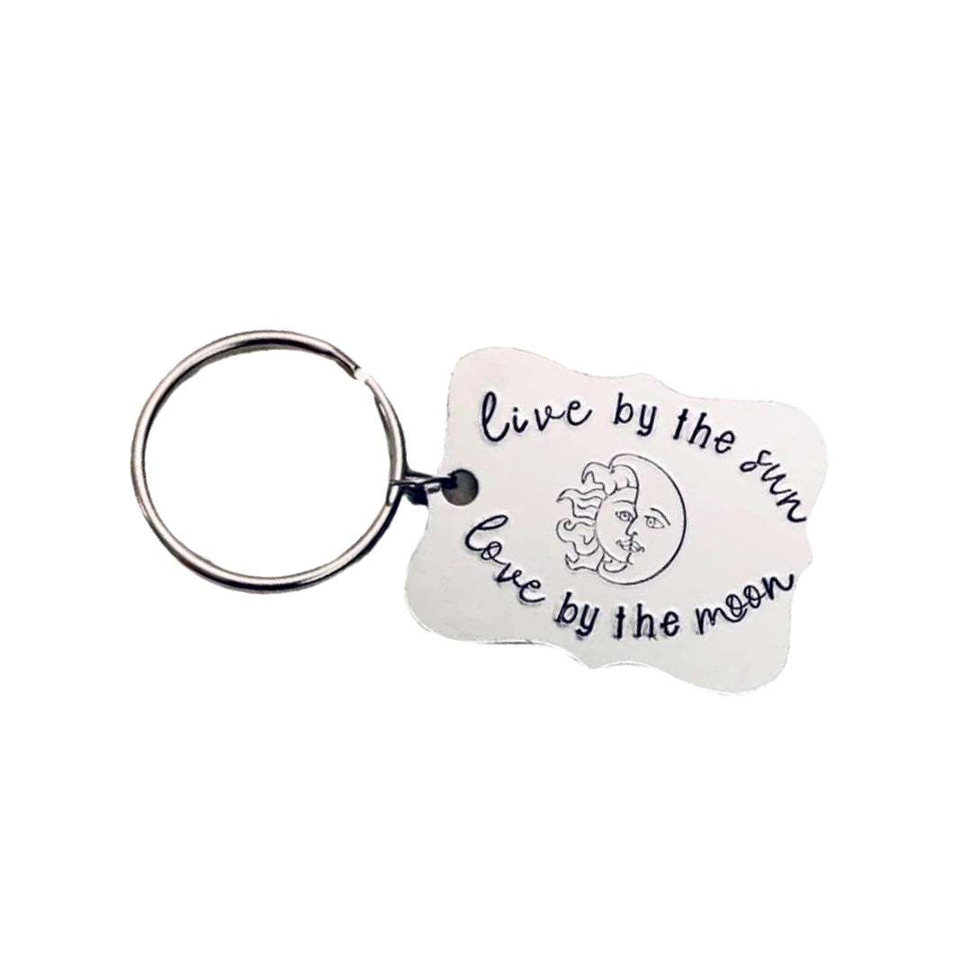 Live by the sun, love by the moon | Key Chain