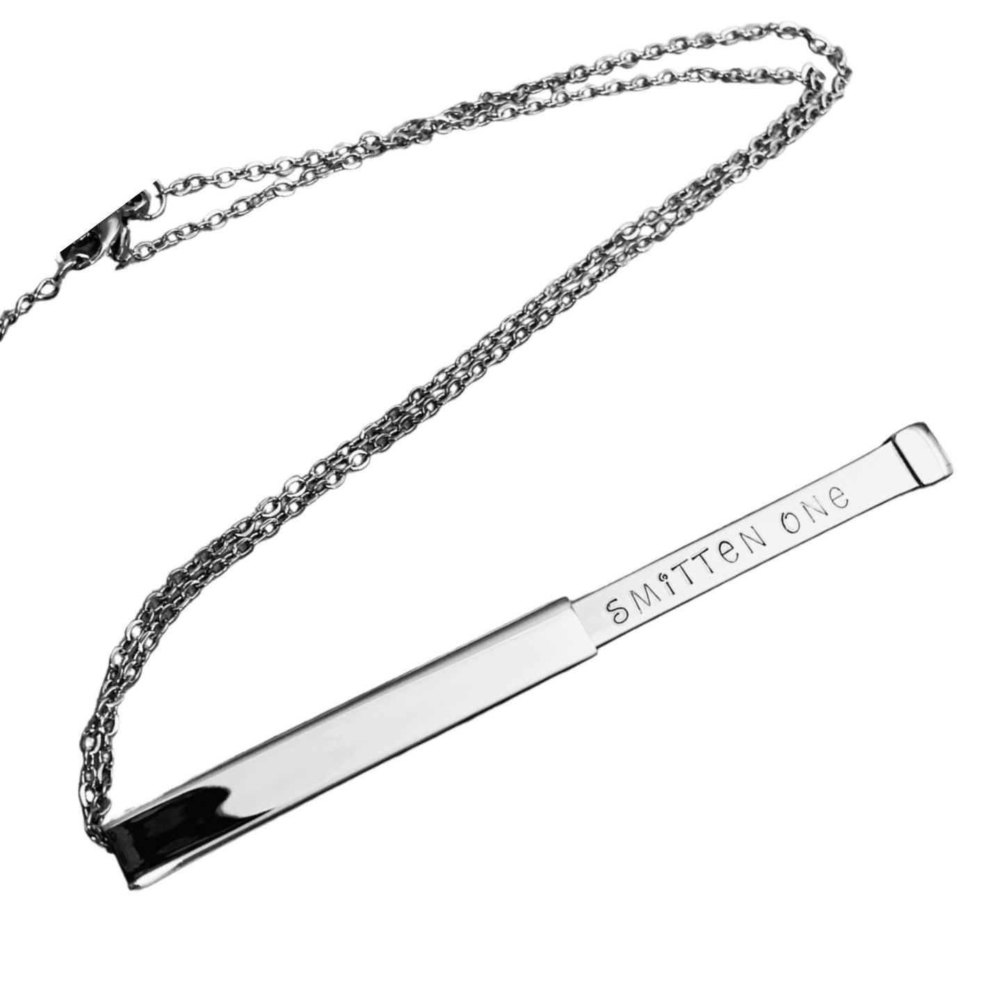 Custom | Personalized Vertical Hidden Bar Necklace