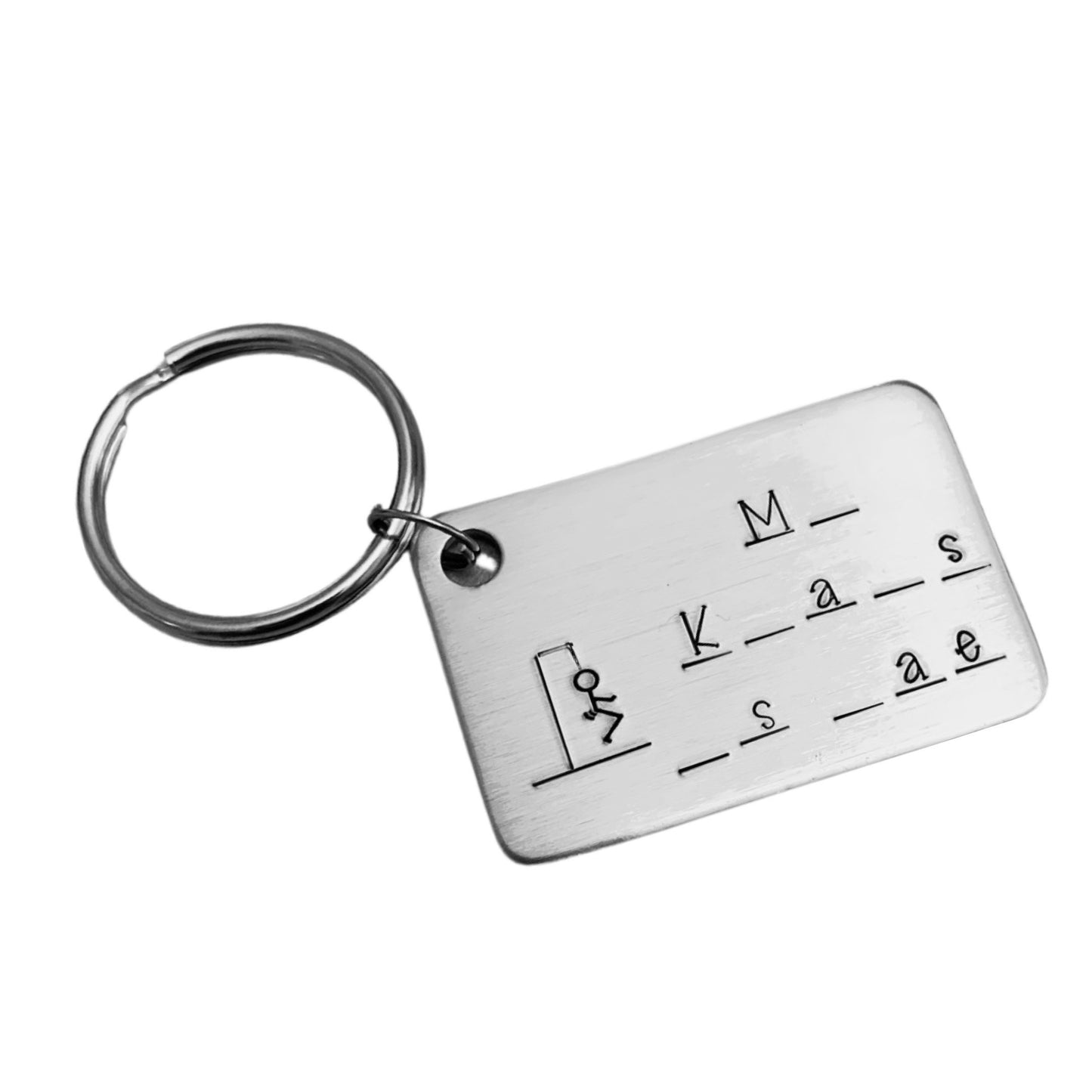 Custom | Personalized Hangman Key Chain