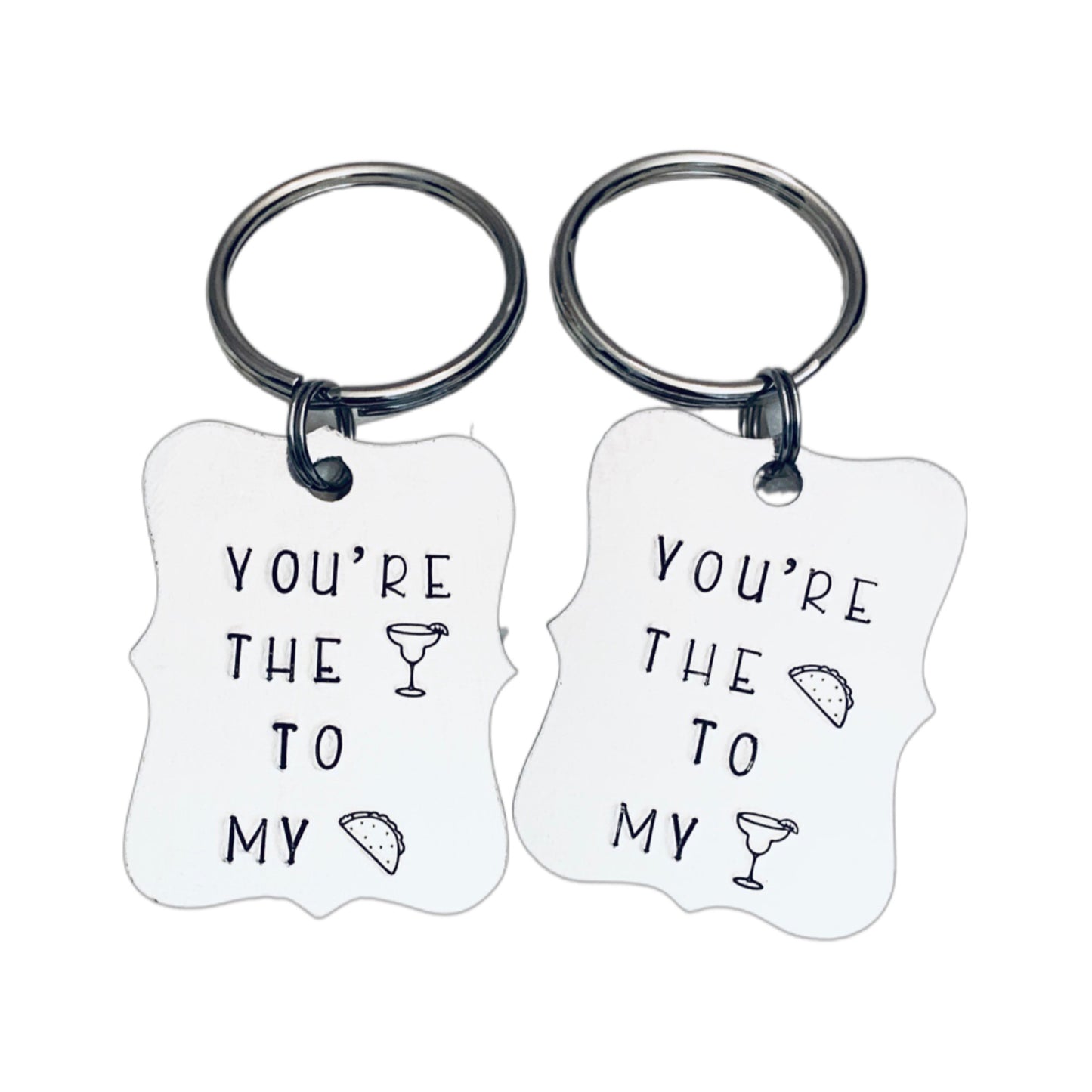 You’re the Taco to My Margarita | Key Chain Set