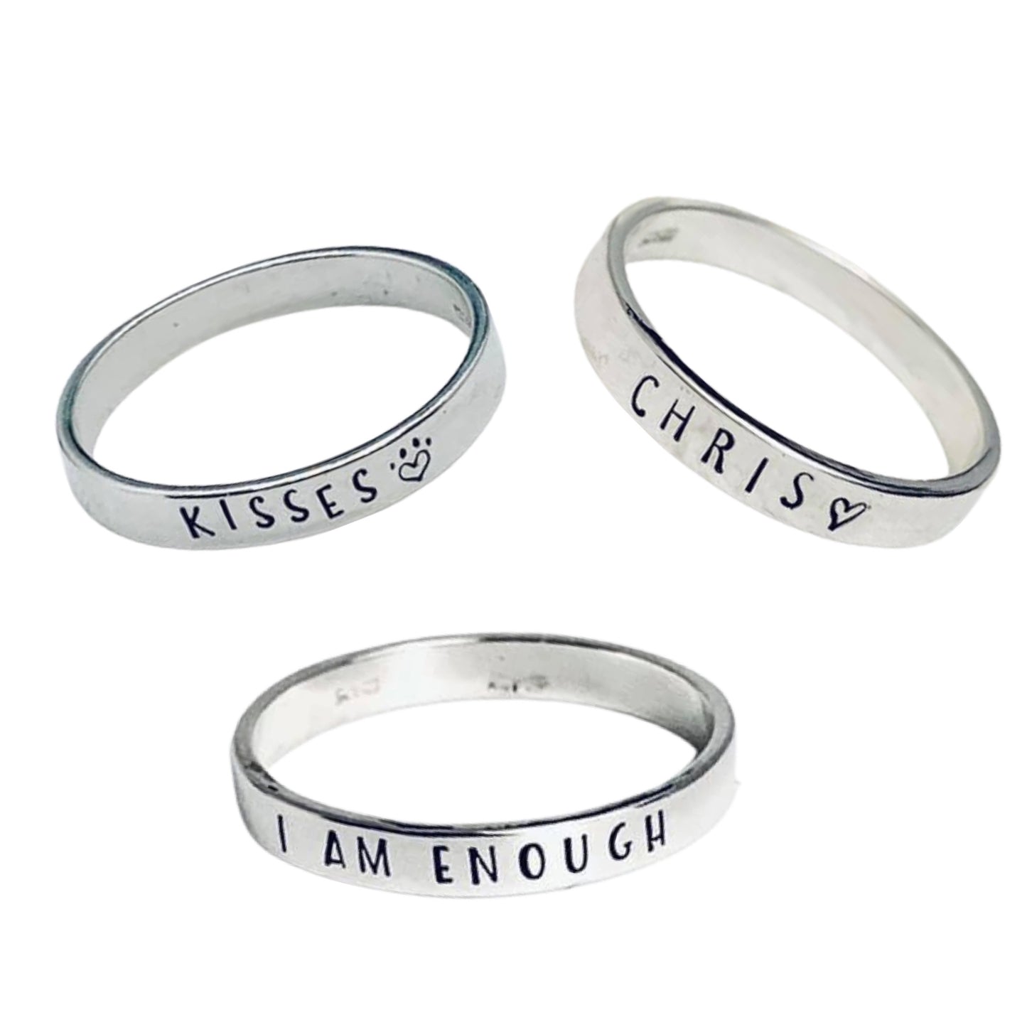 Custom | Personalized | Sterling Silver Ring