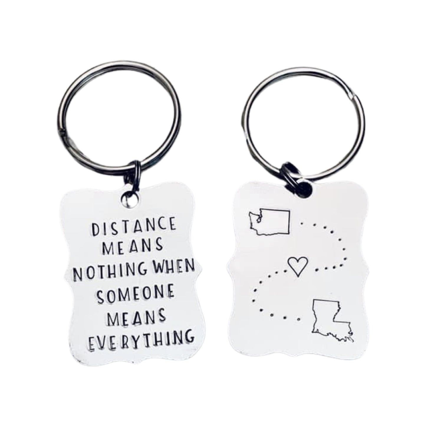 Distance Means Nothing | Key Chain Set