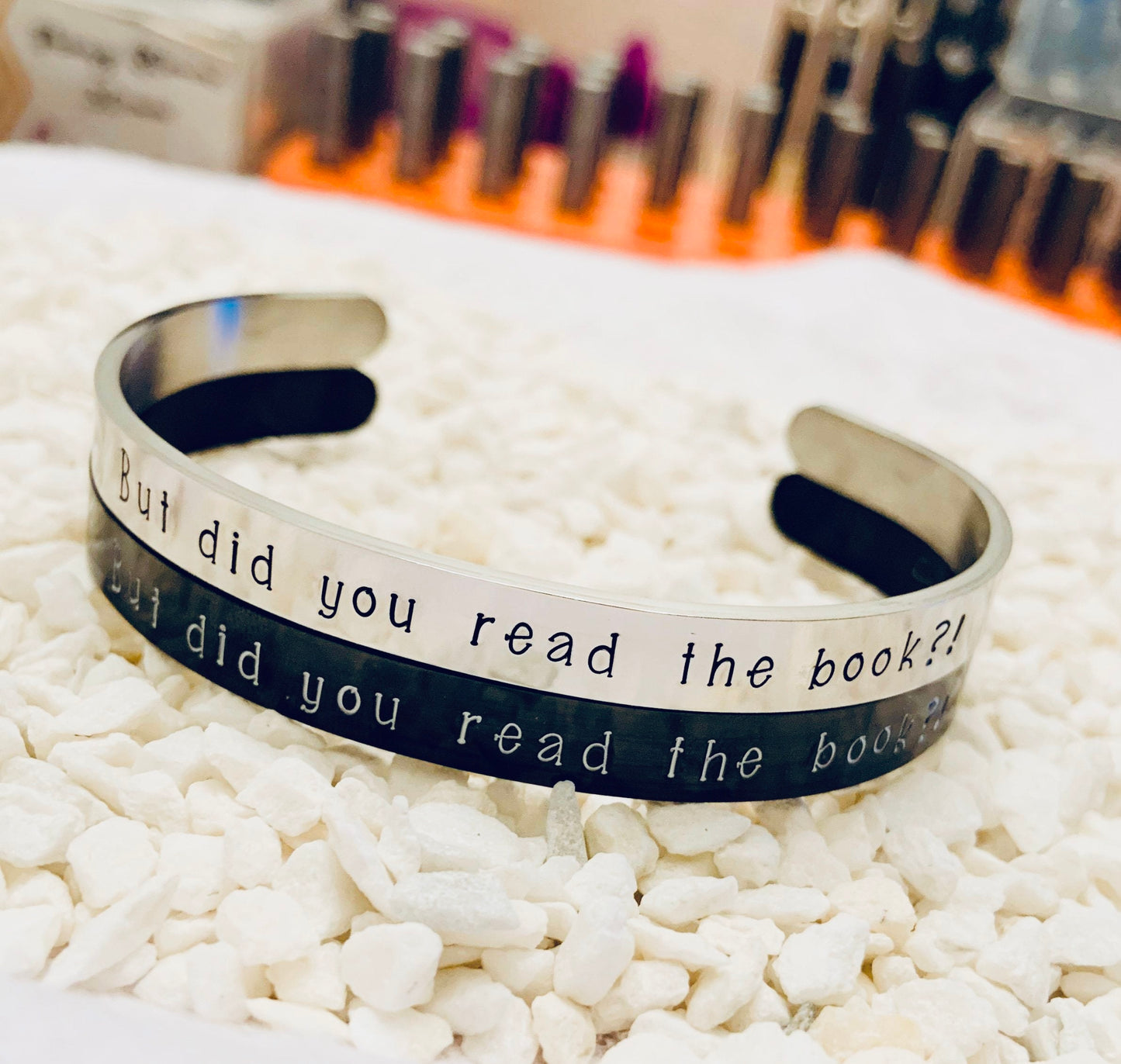 But did you read the book?! - Cuff Bracelet