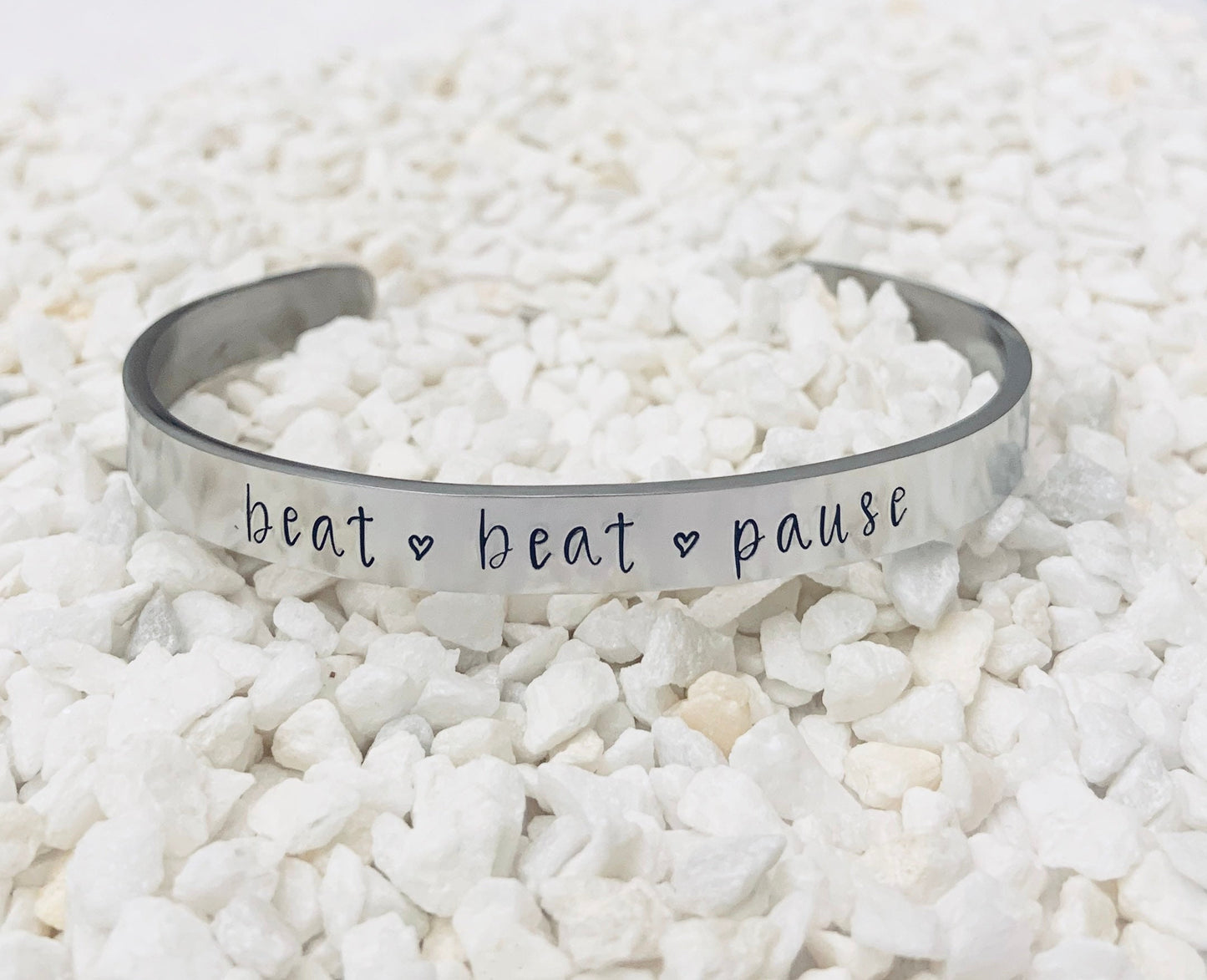Beat Beat Pause (Colleen Hoover) - Cuff Bracelet
