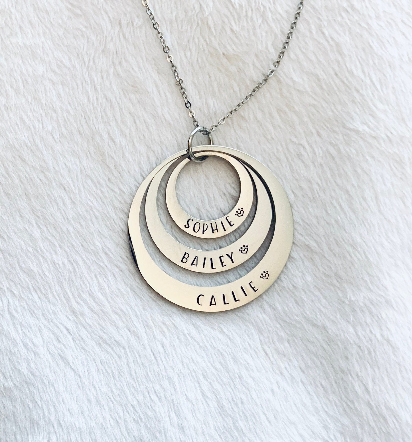 Custom | Personalized Nesting Ring Necklace