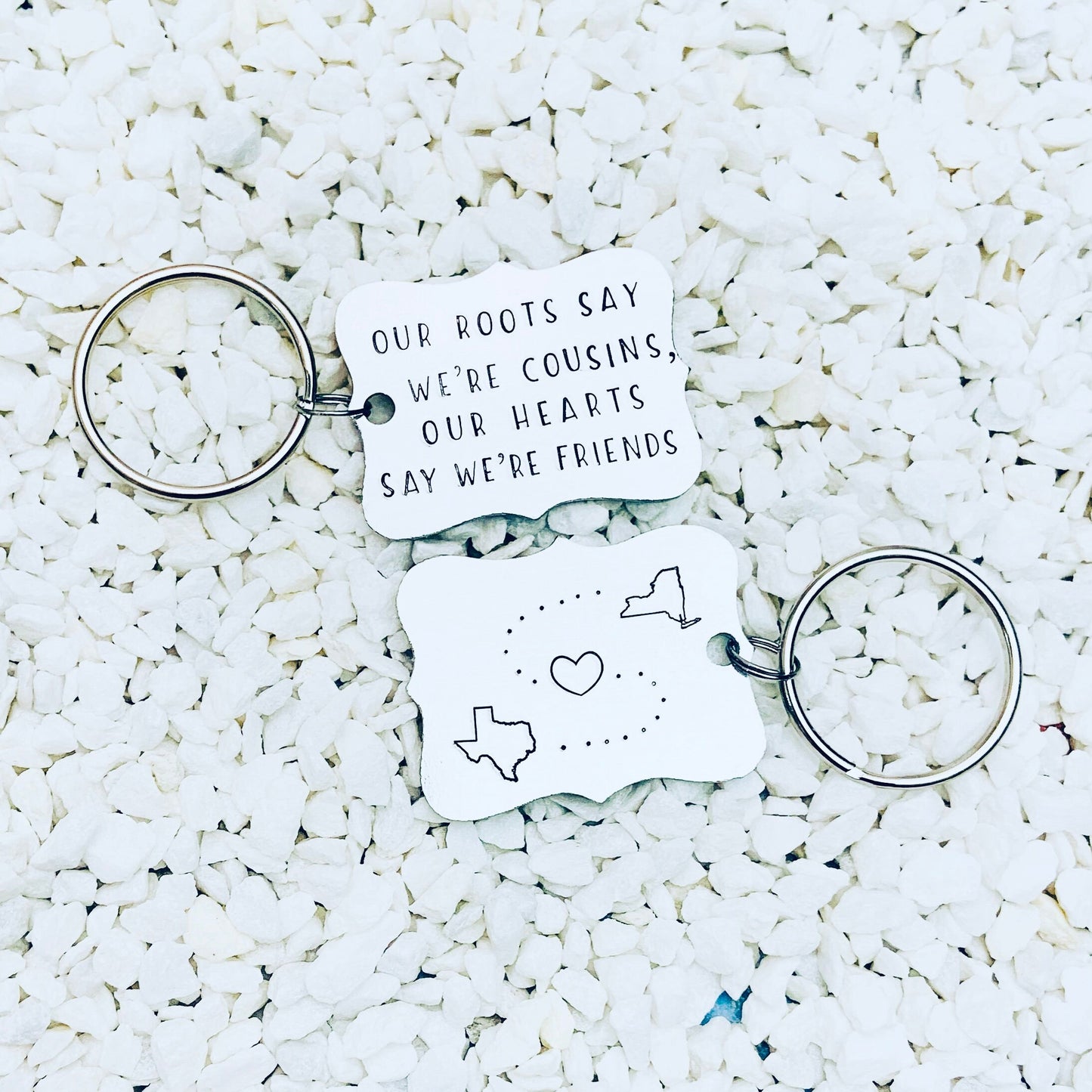 Cousins or Sisters | Key Chain Set