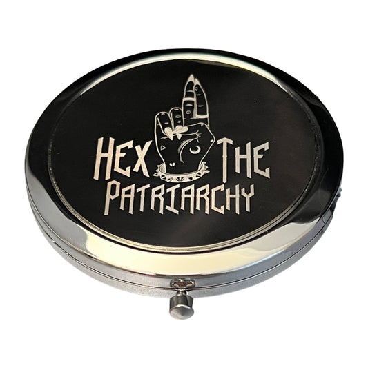 Hex the Patriarchy - Compact Mirror