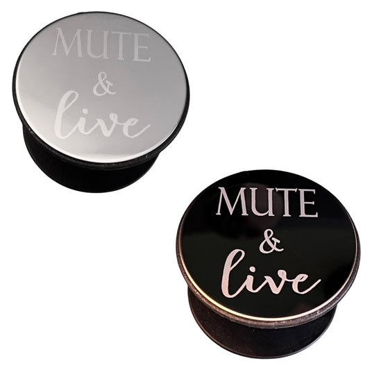 Mute & Live | Phone / Kindle Grip