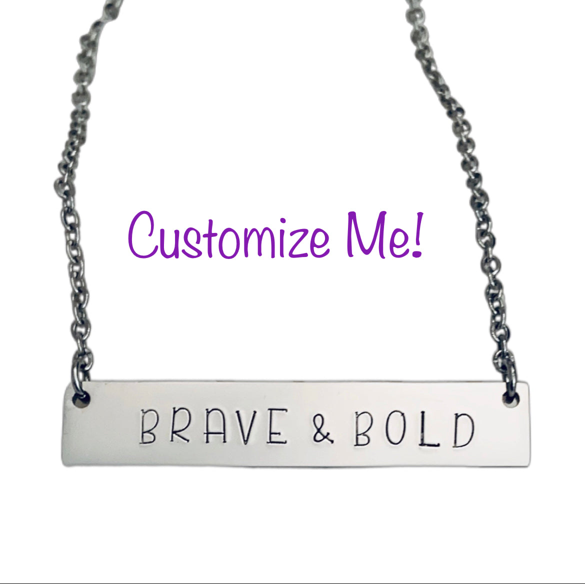 Custom | Personalized Bar Necklace