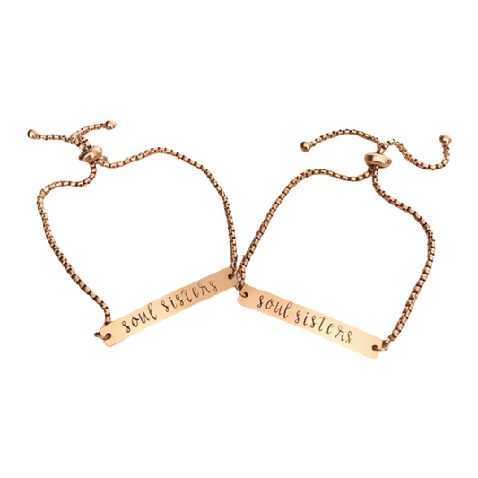 CUSTOM | PERSONALIZED Adjustable Bar Bracelet